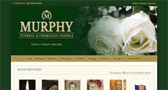 Desktop Screenshot of murphyfuneralservices.com